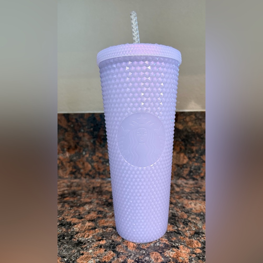 Starbucks Pastel Purple Textured Tumbler